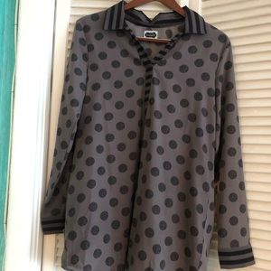 polka dot tunic